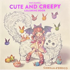 Pop Manga Cute and Creepy Coloring Book (Bog)