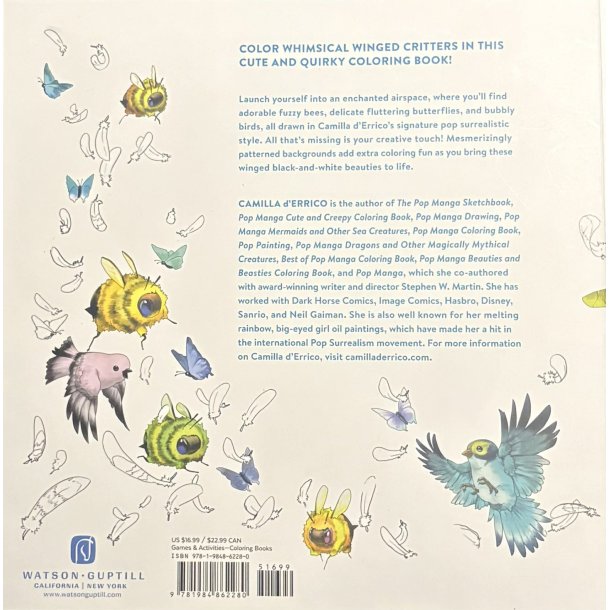 Pop Manga Flights Of Fancy Coloring Book (Bog)