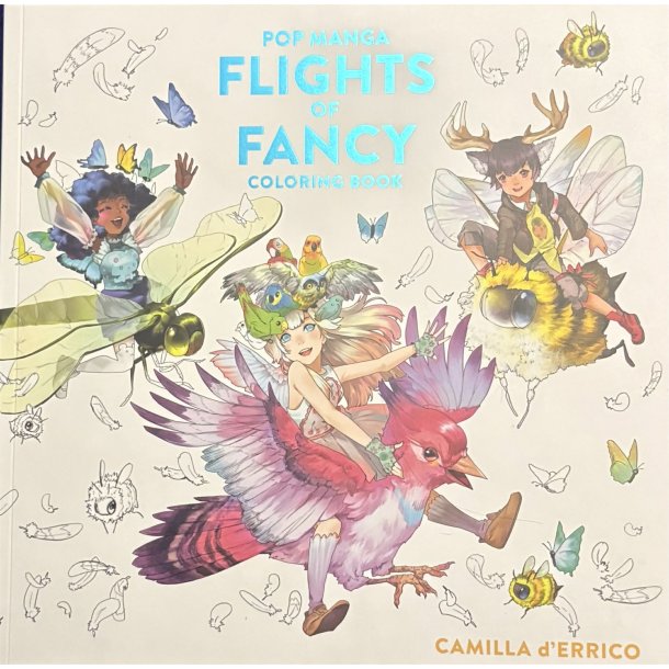 Pop Manga Flights Of Fancy Coloring Book (Bog)