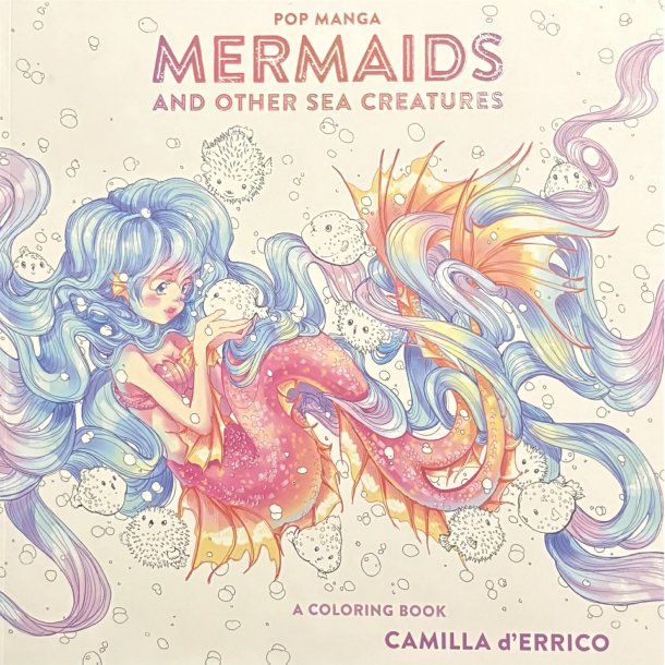 Pop Manga Mermaids and Other Sea Creatures (Bog)