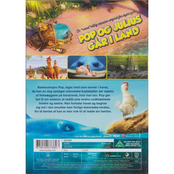 Pop og Julius g�r i land (DVD)