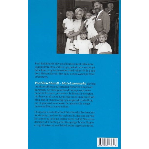 Poul Reichhardt blot et menneske (Bog)
