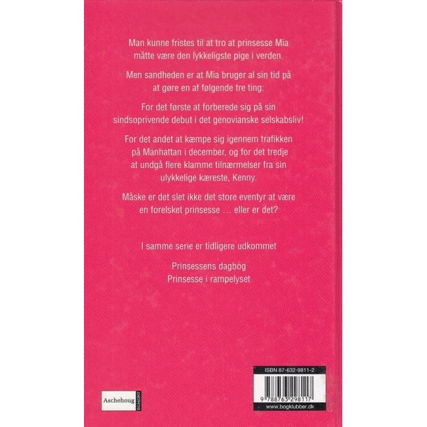 Prinsessen er forelsket (Bog)