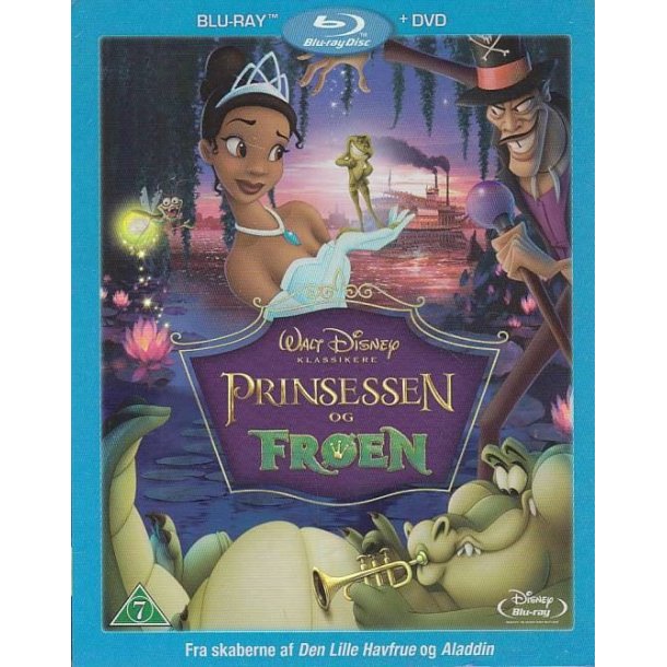 Prinsessen og fr�en - Disney Klassikere nr. 49 (Blu-ray+DVD)