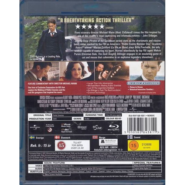 Public Enemies (Blu-ray)