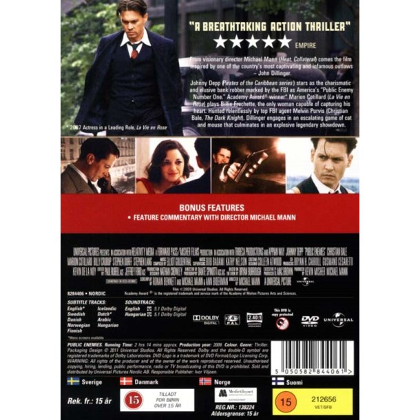 Public enemies (DVD)