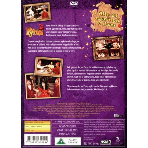 Pyrus - Alletiders jul (DVD)