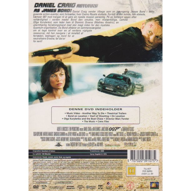 James Bond 007 - Quantum of Solace (DVD)