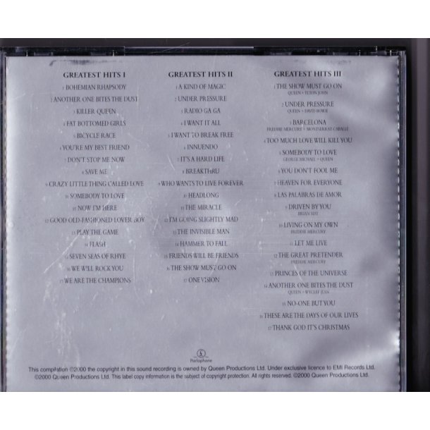 Greatest hita 1,2 og 3 (CD)