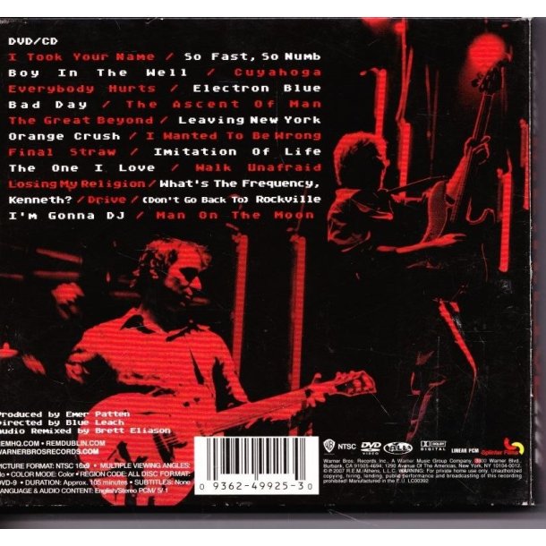 R.E.M. Live (CD+DVD)