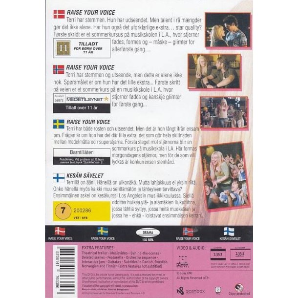 Raise your voice (DVD)