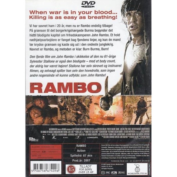 Rambo - 2007 (DVD)