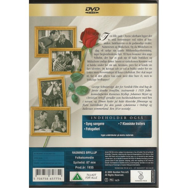 Rasmines bryllup (DVD)