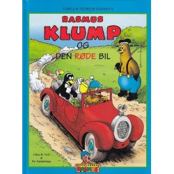Rasmus Klump og den r�de bil (Bog)