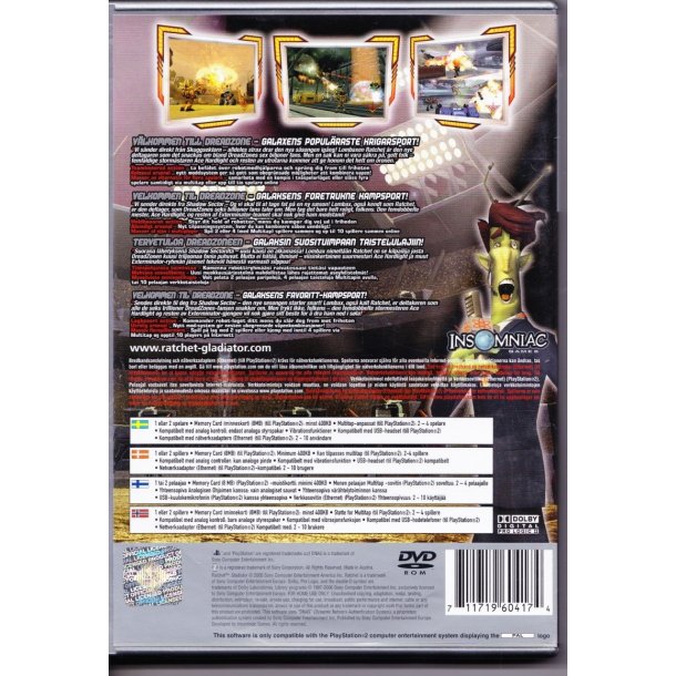 Ratchet - Gladiator (Spil)