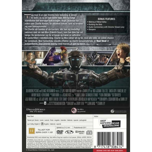 Real steel (DVD)