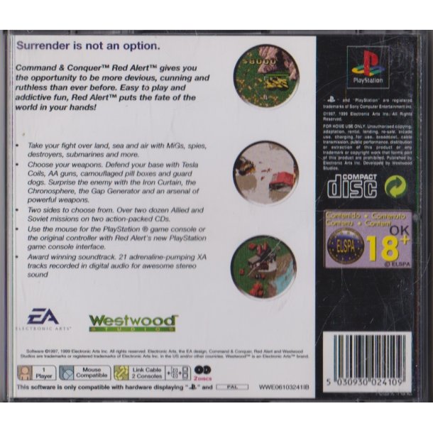Command & Conquer - Red alert (Spil)