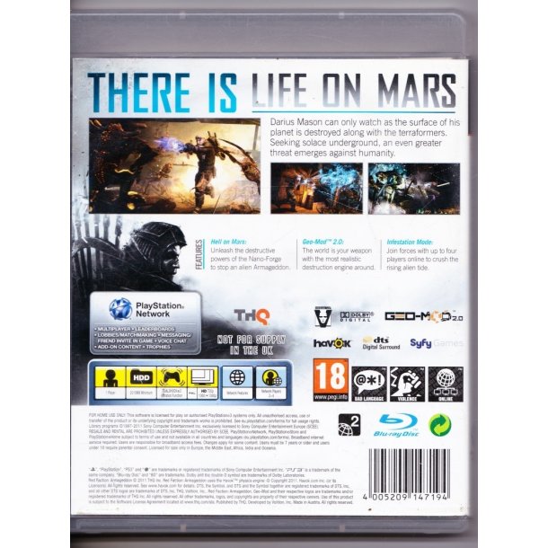 Red faction - armageddon (Spil)