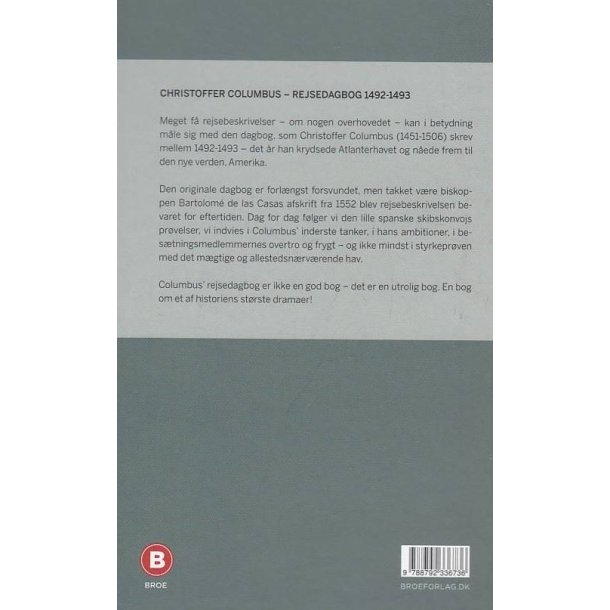 Christoffer Columbus rejsedagbog 1492-1493 (Bog)