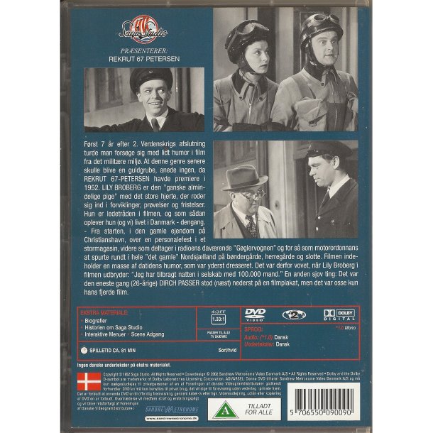 Rekrut 67 Petersen (DVD)
