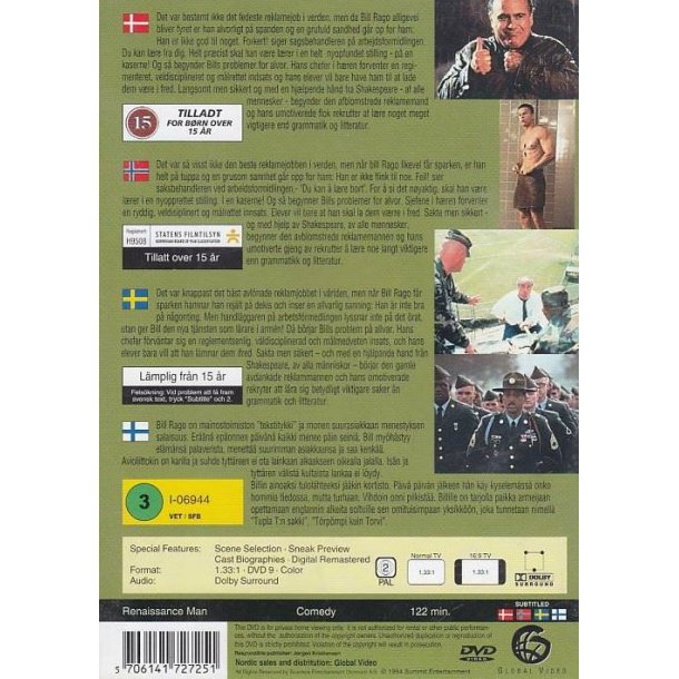 Renaissance Man (DVD)