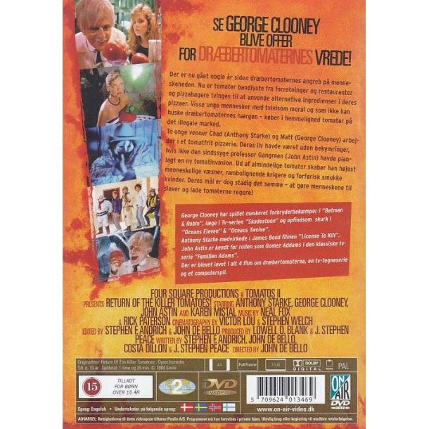 Return of the Killer Tomatoes (DVD)