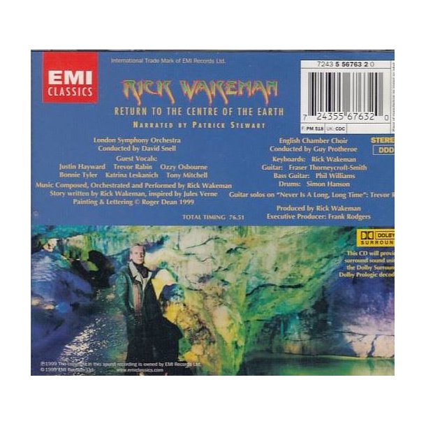 Return To the Centre Of the Earth (CD)