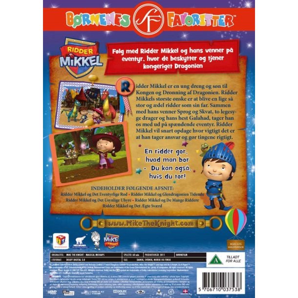 Ridder Mikkel - Magiske uheld (DVD)