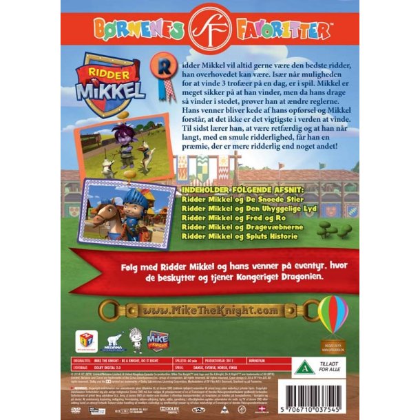 Ridder Mikkel - Ridder med �re (DVD)