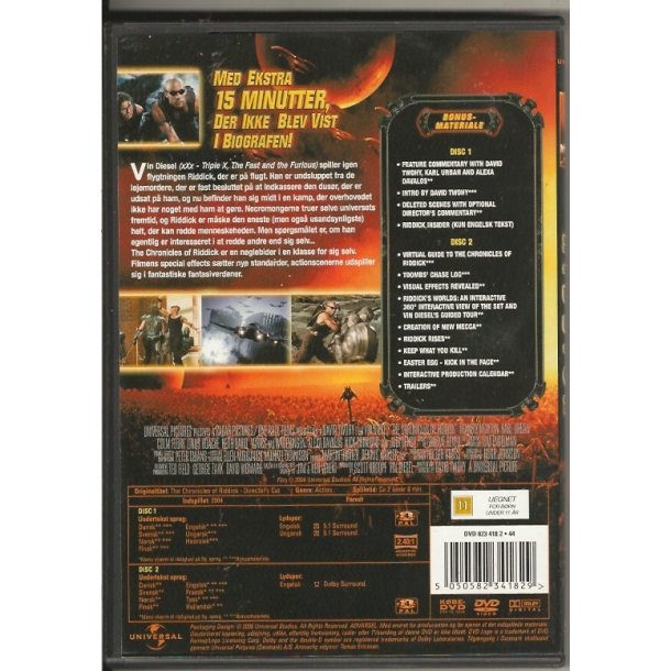 The Chronicles of Riddick (DVD)