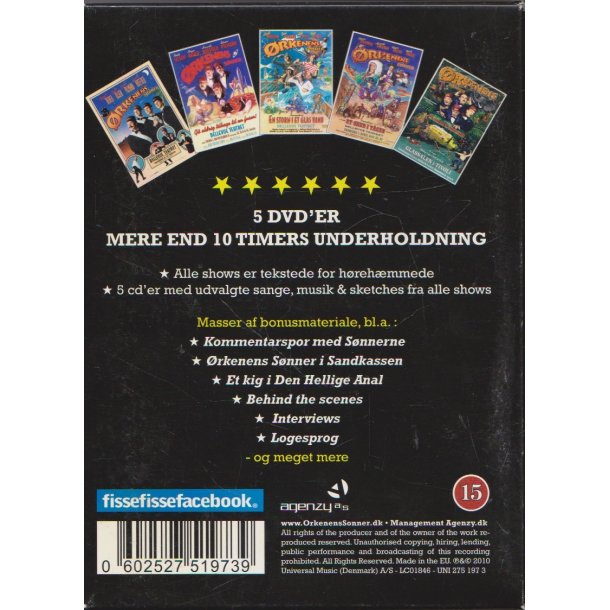 �rkenens s�nner - Fem i en (DVD)