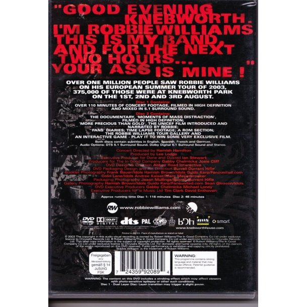 Live at Knebworth - What we did last summer (DVD)