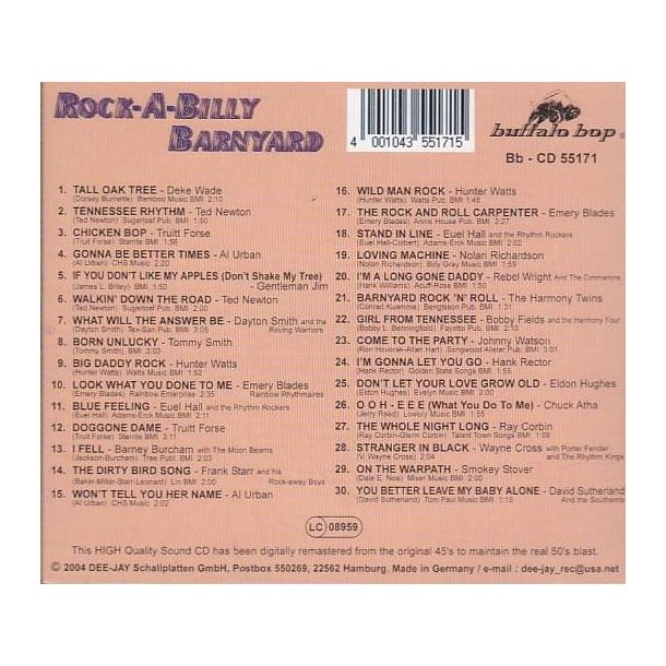 Rock A Billy Barnyard
