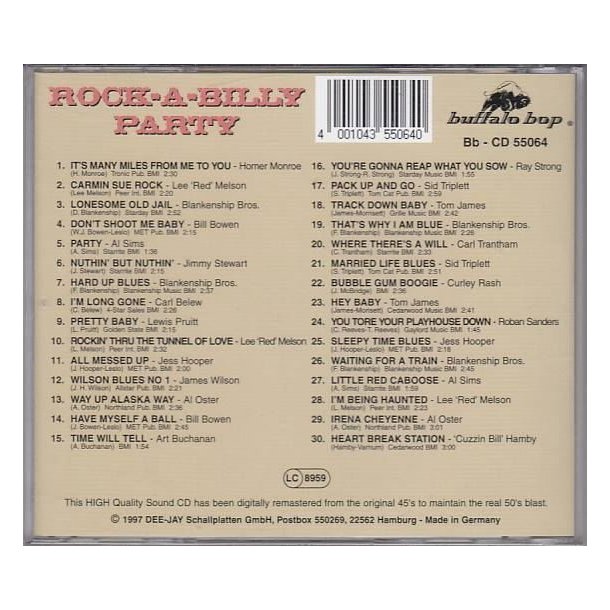 Rock A Billy Party (CD)