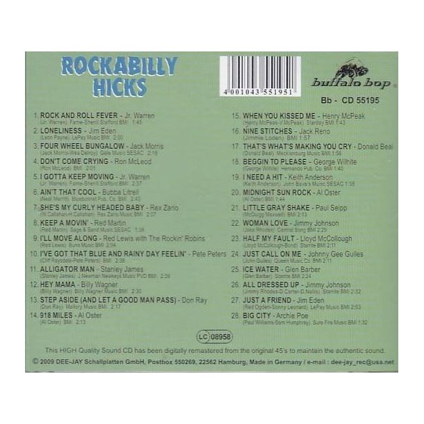 Rockabilly Hicks (CD)