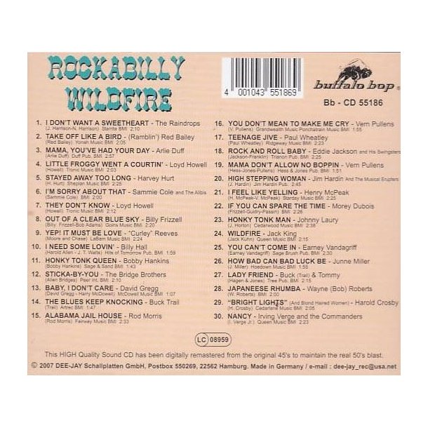 Rockabilly wildfire (CD)