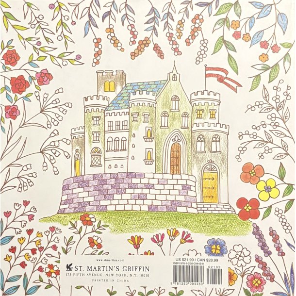 Romantic Country - A Fantasy Coloring Book