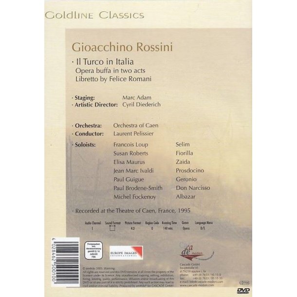  Il Turco in Italia (DVD)