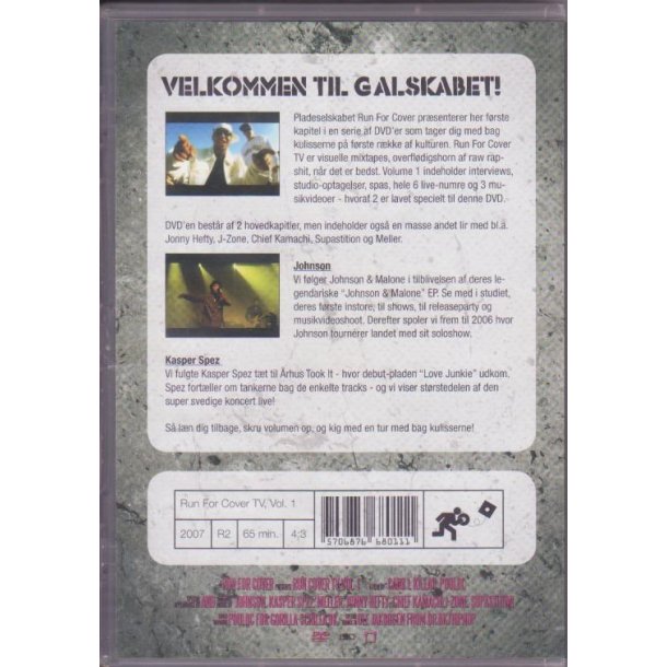 Run for Cover TV Vol. 1 (DVD)