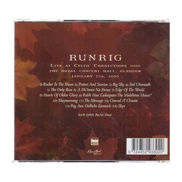 Live At Celtic Connections 2000 (CD)