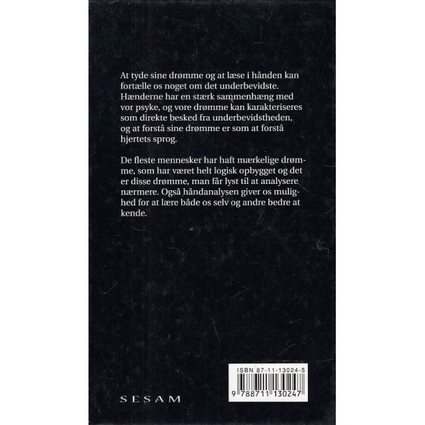 S�dan sp�r du i h�nden og tyder dine dr�mme (Bog)