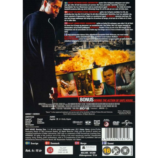 Safe house (DVD)