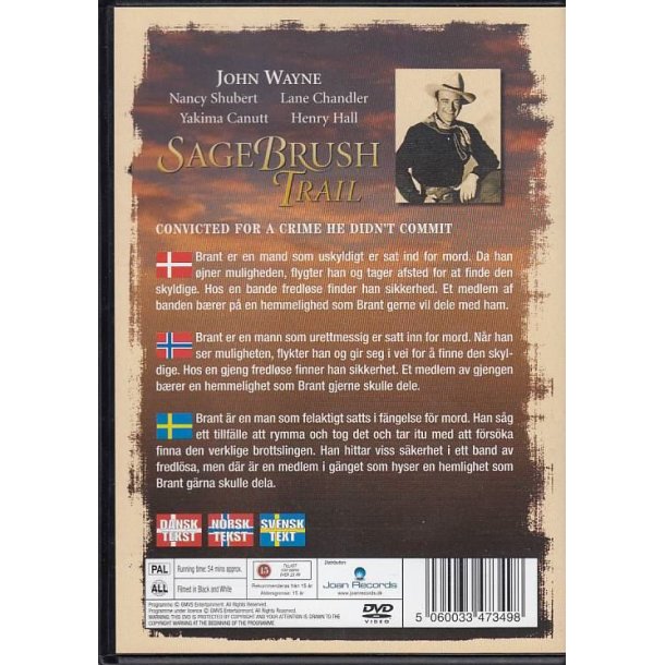 Sage Brush Trail (DVD)