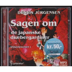 Sagen om de japanske dr�bergardiner (Lydbog)