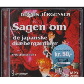 Sagen om de japanske dr�bergardiner (Lydbog)