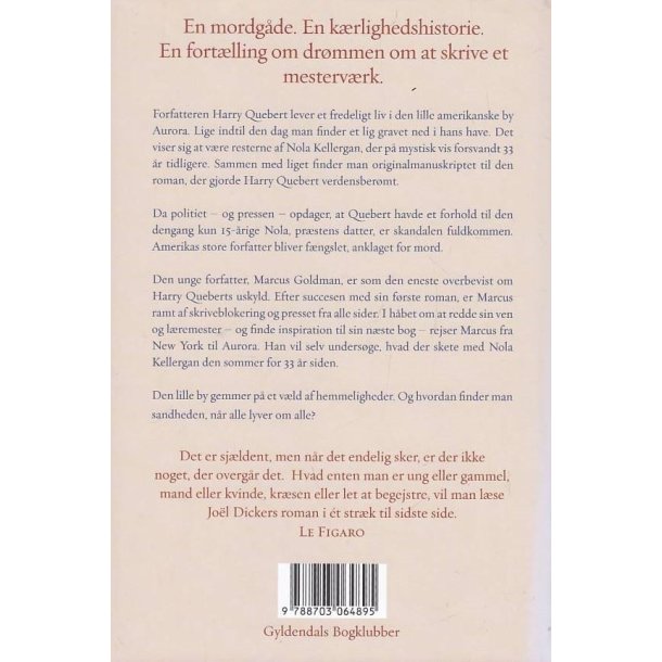 Sandheden om Harry Quebert (Bog)