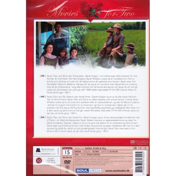 Sarah, plain and tall (DVD)