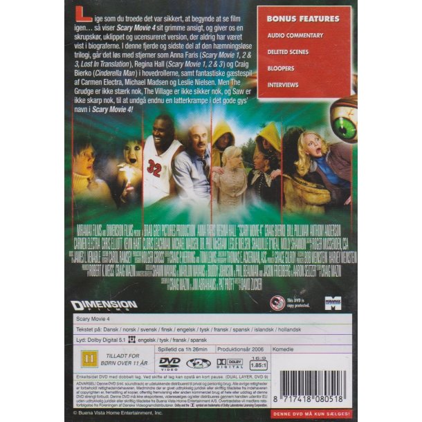Scary Movie 4 (DVD)