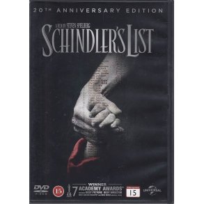Schindler's liste (DVD)