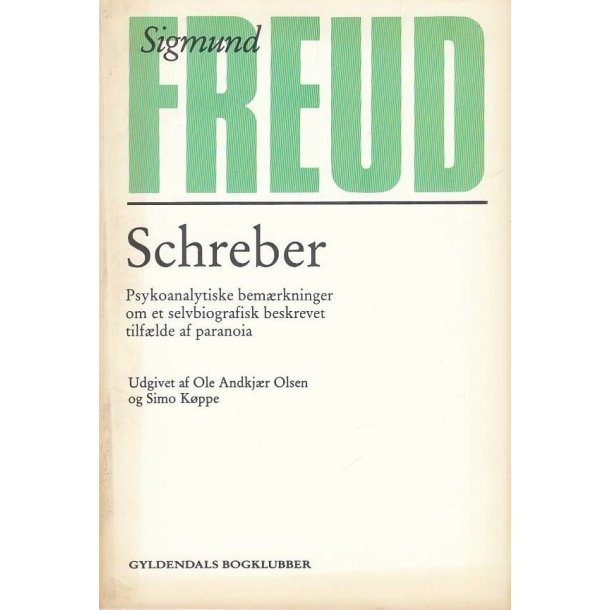 Sigmund Freud - Schreber (Bog)